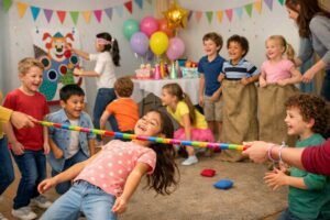 Birthday Party Games for Kids Indoors